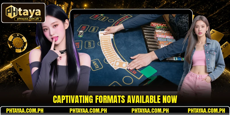 Captivating formats available now