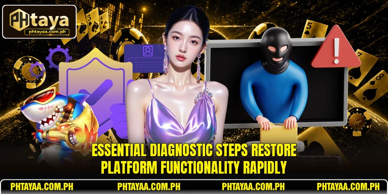 Essential diagnostic steps restore platform functionality rapidly