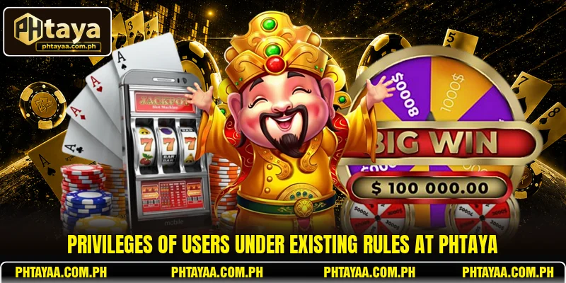 Privileges of users under existing rules at PHTAYA